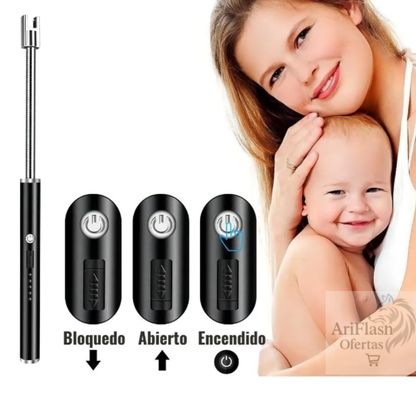 Encendedor con USB Eléctrico Recargable para Cocina